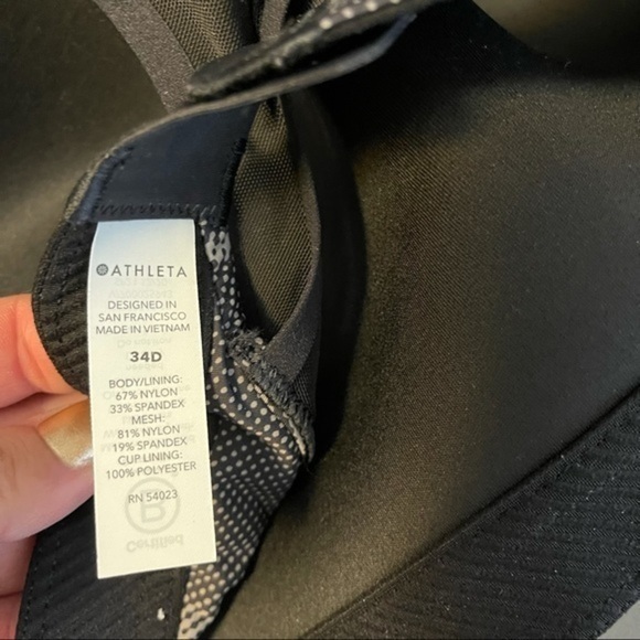 NWT ATHLETA Sports Bra SiZe 34D - Picture 8 of 12